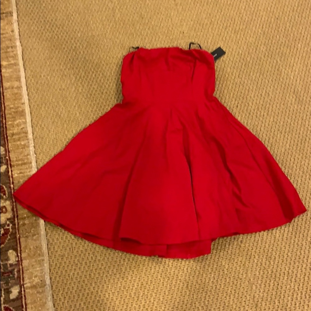 Lulus strapless dress